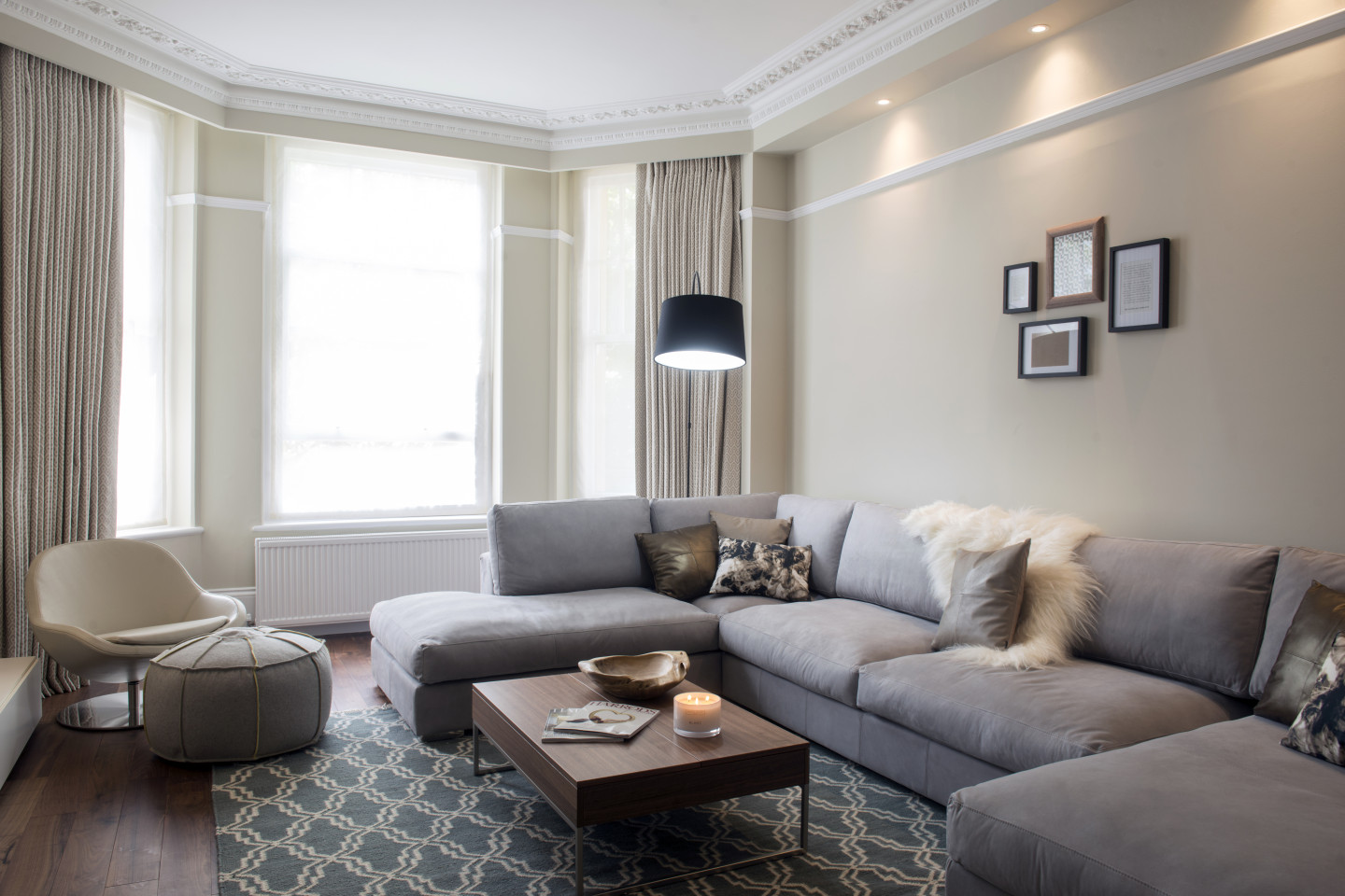 Bay Window Curtains | Luxury Made to Measure Curtain Service | UK
