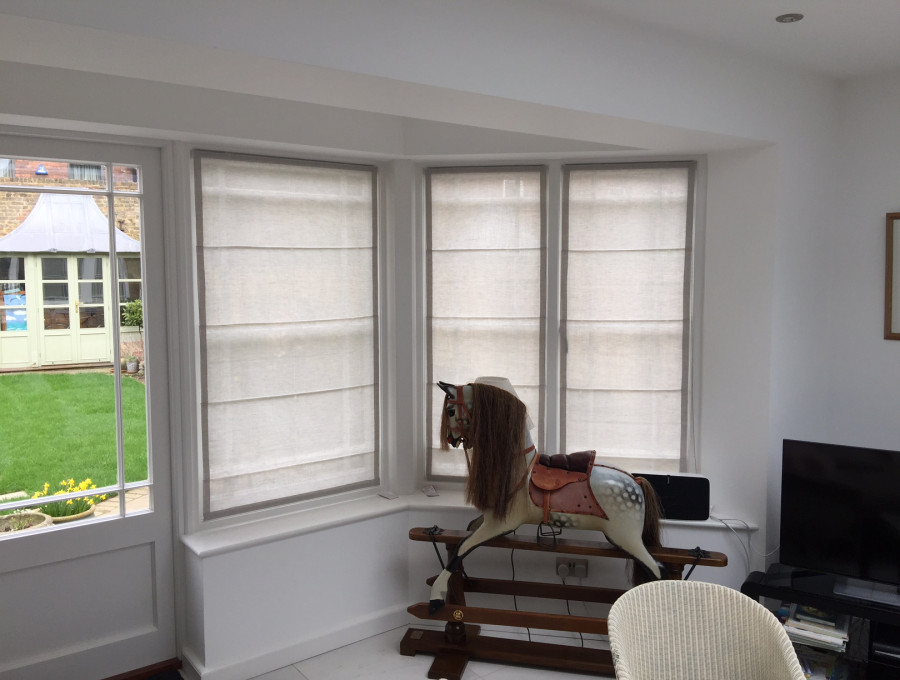 Sheer Roman Blinds London Curtains Made to Measure Blinds