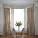 8 - Reception - neutrals - bay window silk curtains (3)