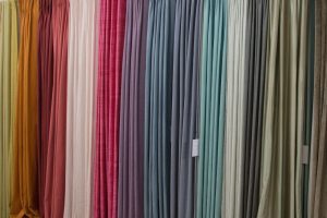curtain fabrics - colour of the year