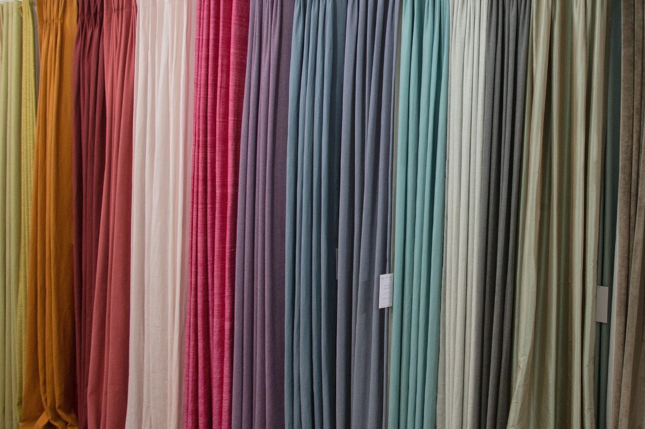 curtain fabrics - colour of the year